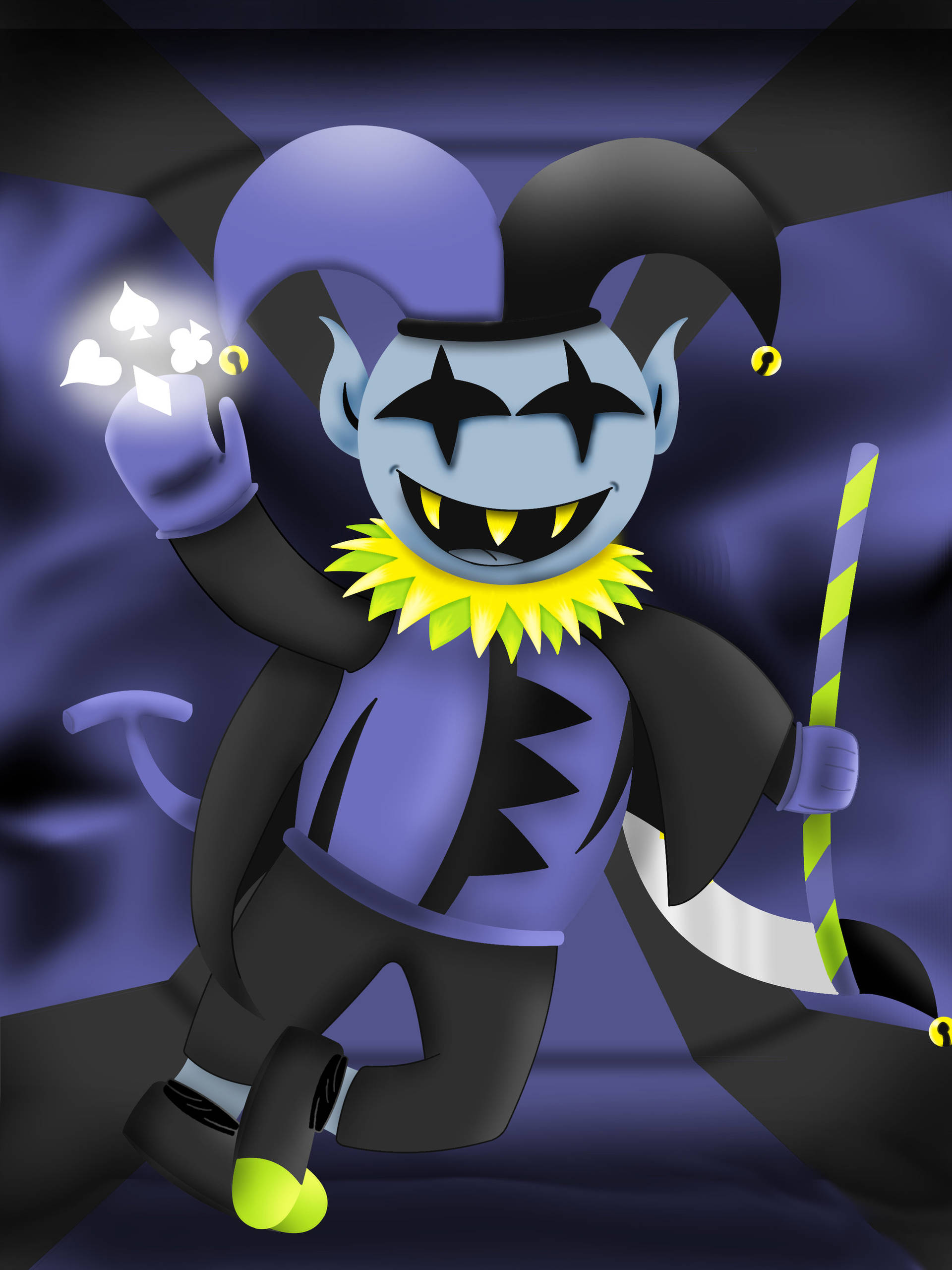 Jevil (DeltaRune) by Awesomenesslord101 on DeviantArt