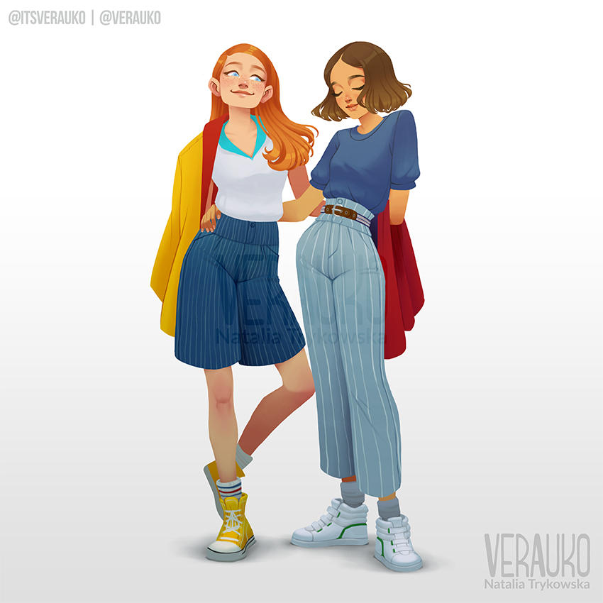 Eleven and Max by verauko