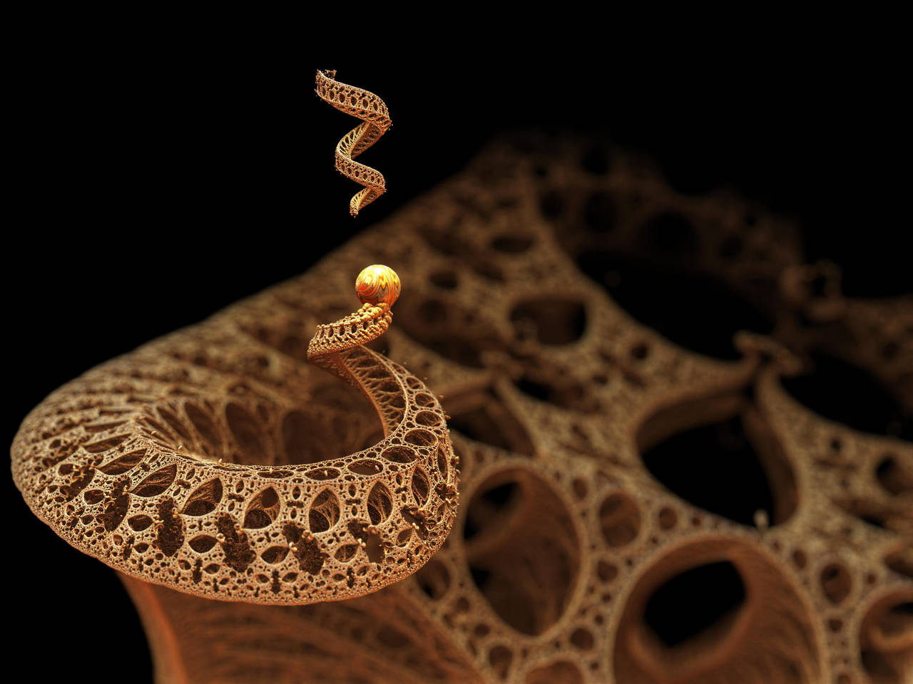 Ornamented Space Structure by pupukuusikko