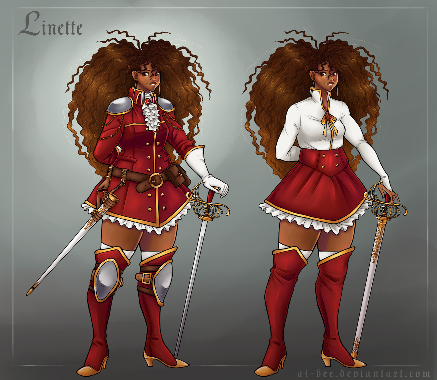 OoC - Linette by Beedalee-Art