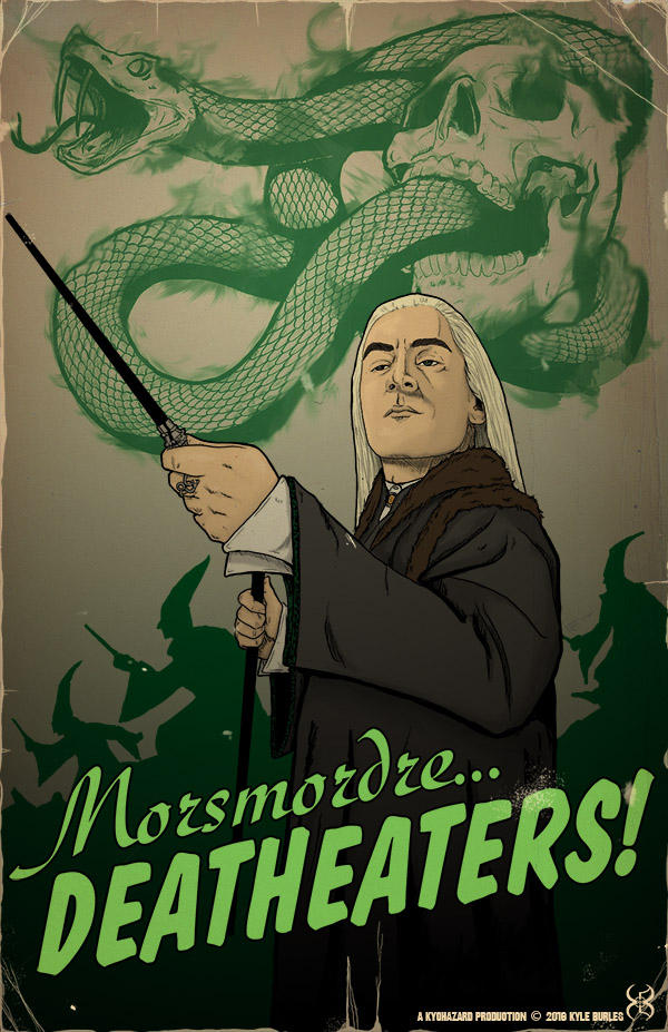 Morsmordre... Deatheaters! by Kyohazard