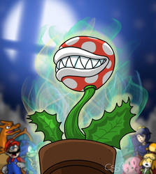 PIRANHA PLANT PIPES UP! by CinSensura