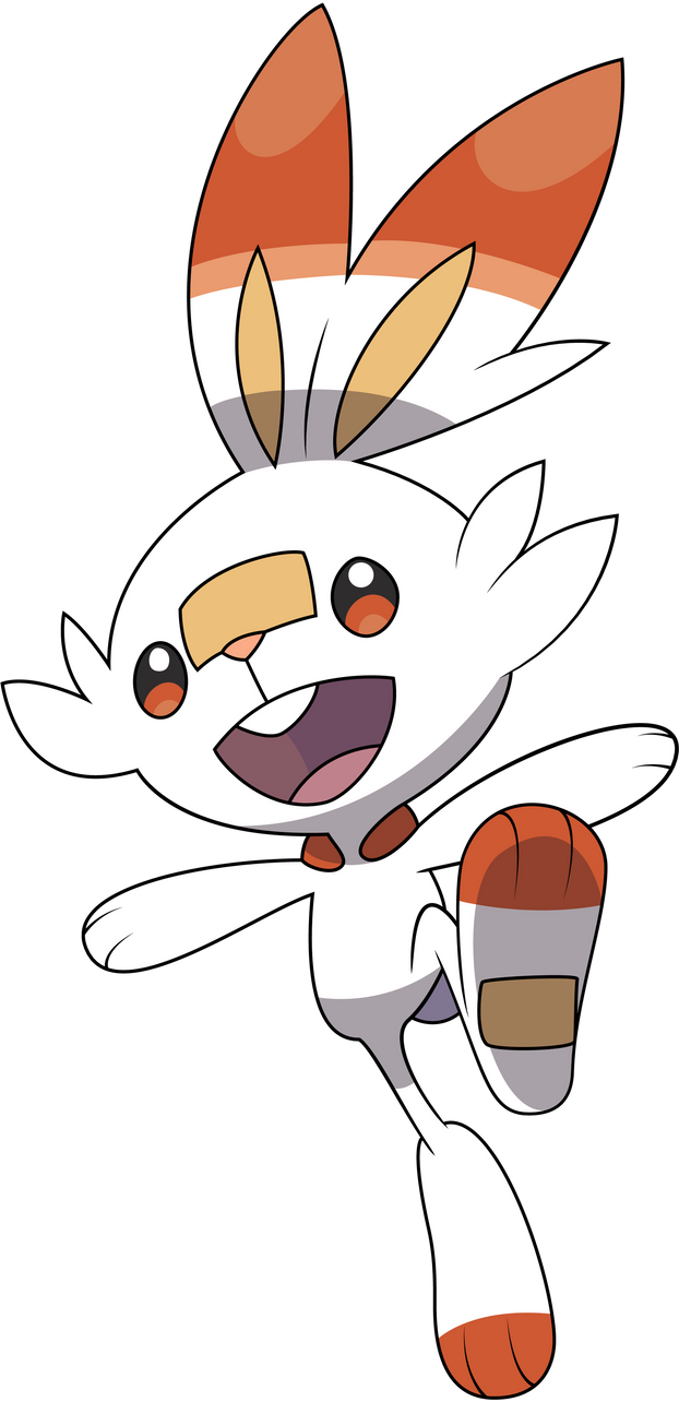 Scorbunny Vector by PokemonVectorArt on DeviantArt