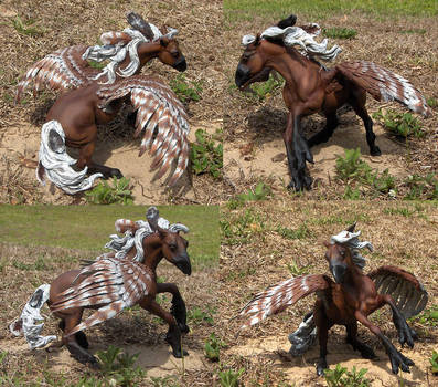 Breyer Nakota Hippogryph by tyreenya
