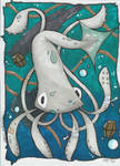 The happy Kraken by Sandgoddess-Naomi