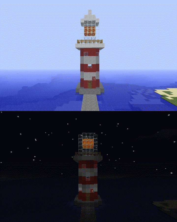 Lighthouse - Minecraft by gisamer on DeviantArt