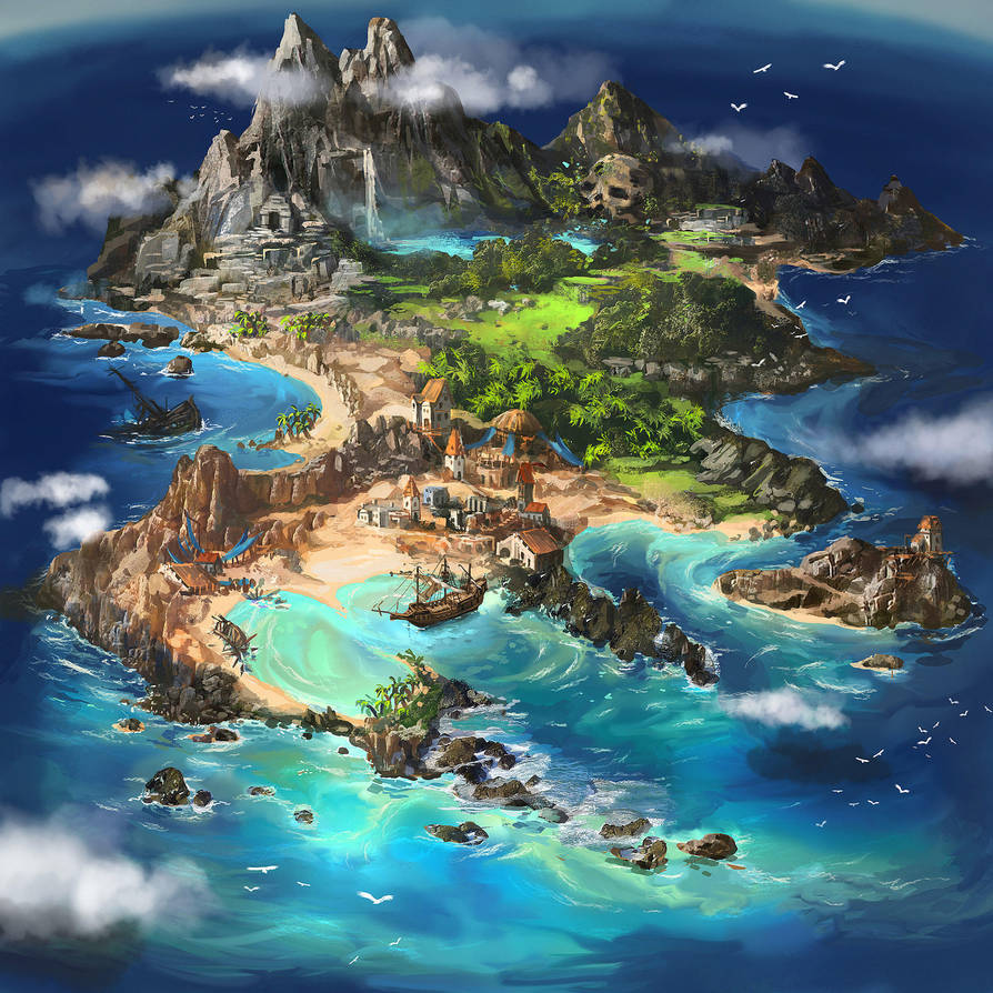 Island map by Tsabo6