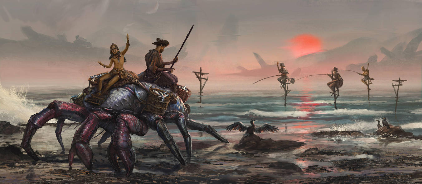 The old man, the boy and the sea by Tsabo6