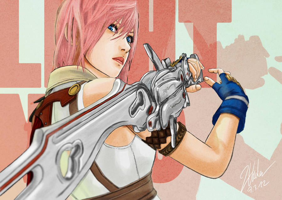 Final Fantasy XIII - Lightning by twovader