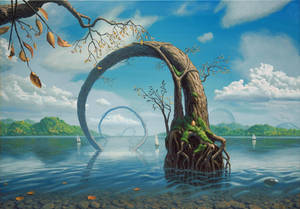 Lakeside by Acrylicdreams Lakeside by Acrylicdreams
