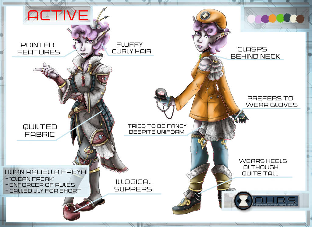 Lily Character Sheet by Detonya-KAN