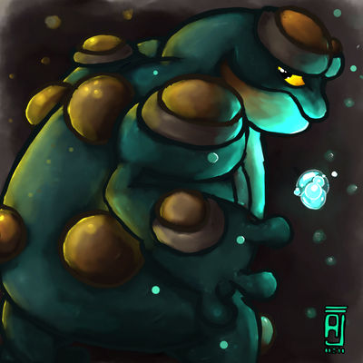 Shiny Seismitoad by alpin-j