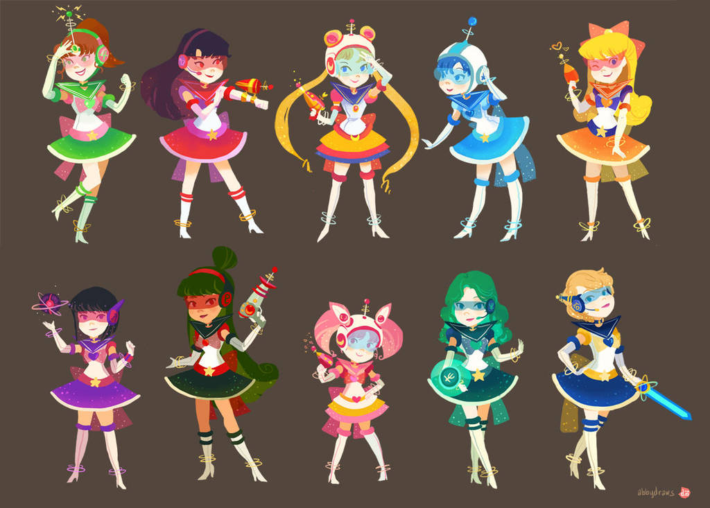 Retro Scouts by hyamei