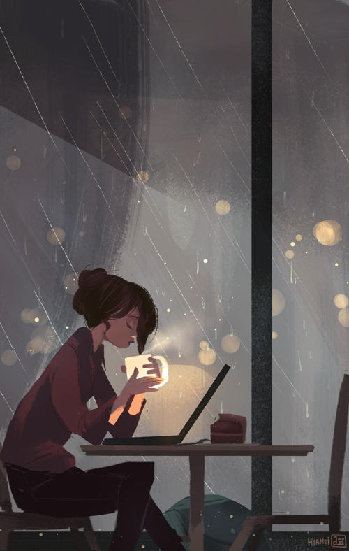 Rain by hyamei
