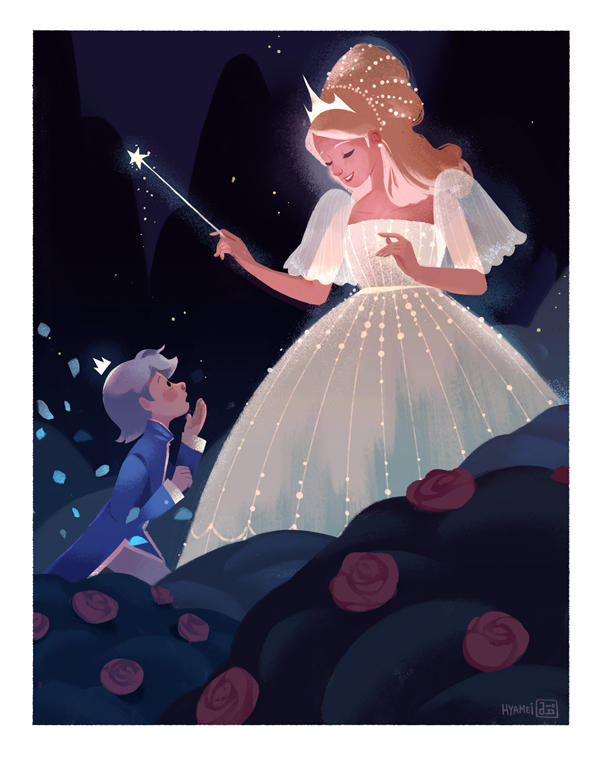 Little Blue Rose by hyamei