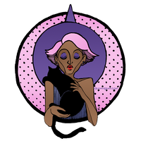 Inktober: Witch by JeannieHarmon