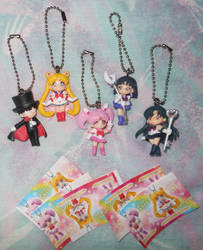 Sailor Moon keychains set #3 for sale by RakikoHime