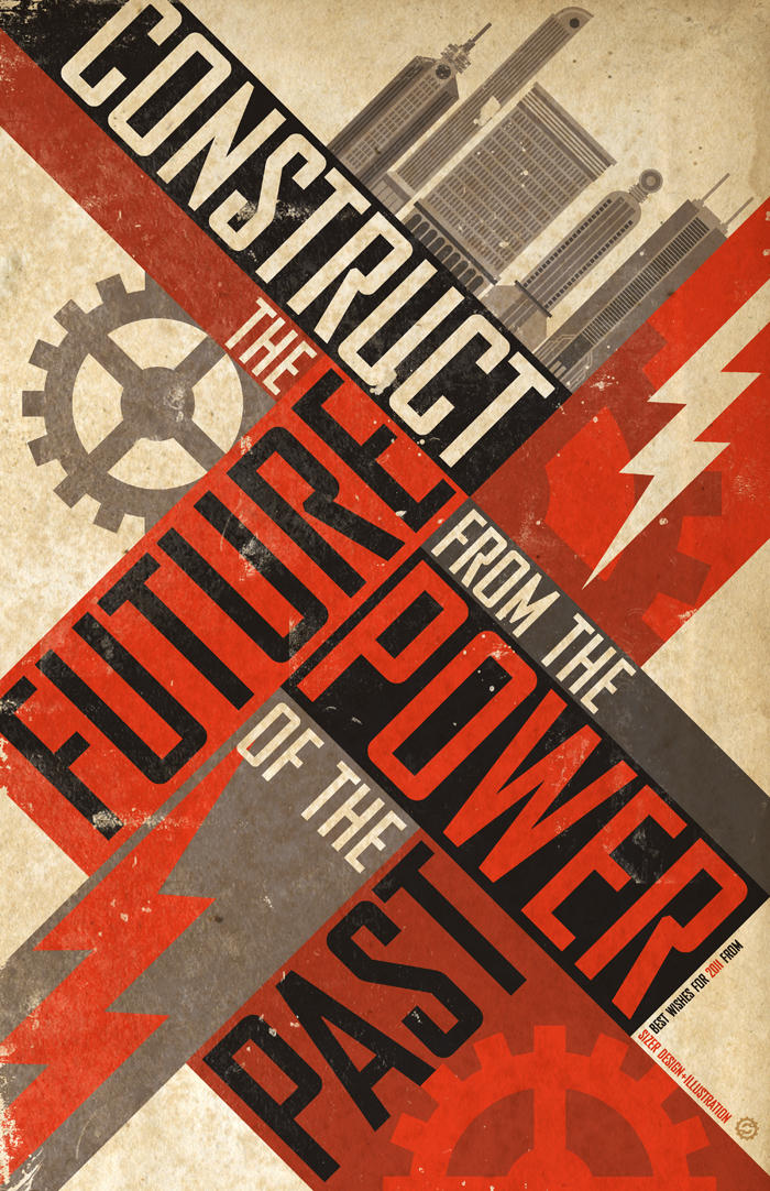 Construct The Future Poster by PaulSizer