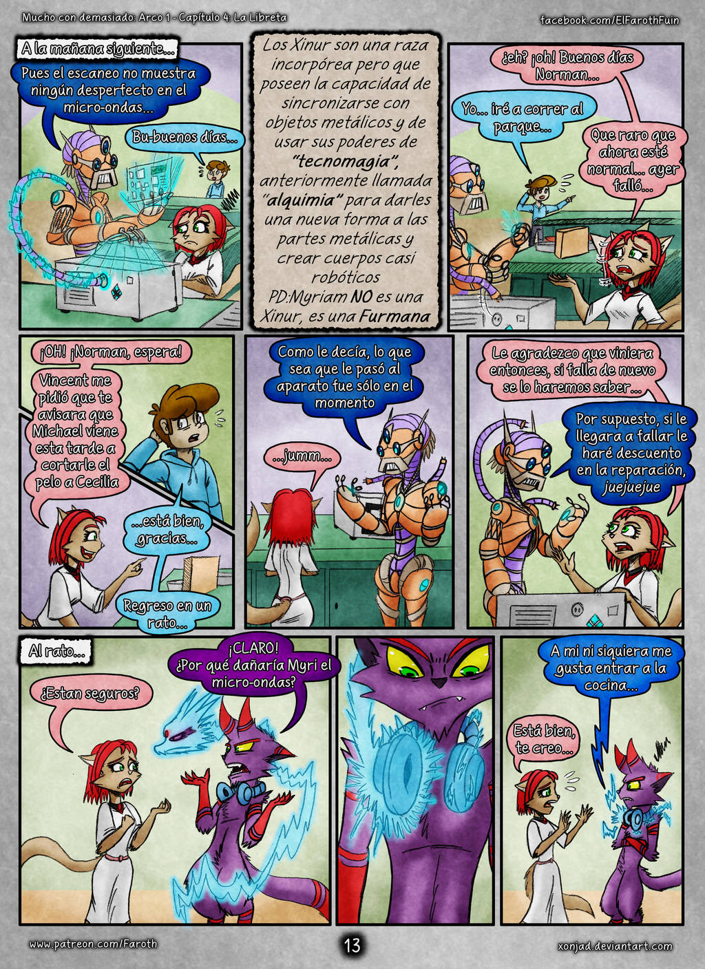 McD: Cap 4 - Pag 13: Xinurs y Myriam by FarothFuin