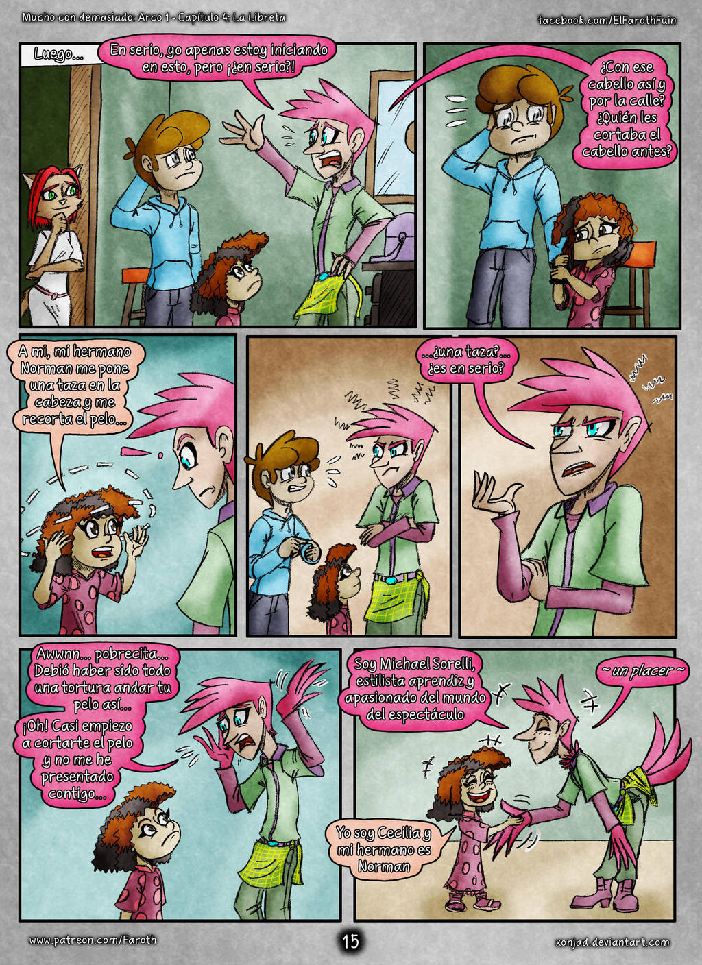 McD: Cap 4 - Pag 15: Michael el Avian by FarothFuin