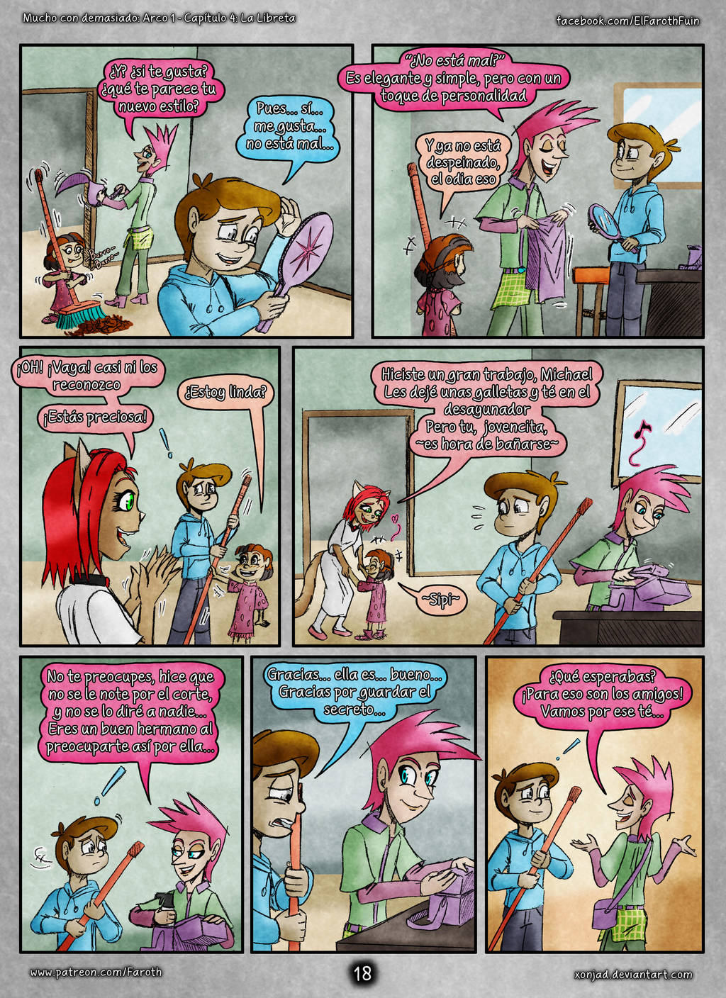 McD: Cap 4 - Pag 18: Amigos by FarothFuin