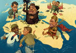 big heads by Waldemar-Kazak