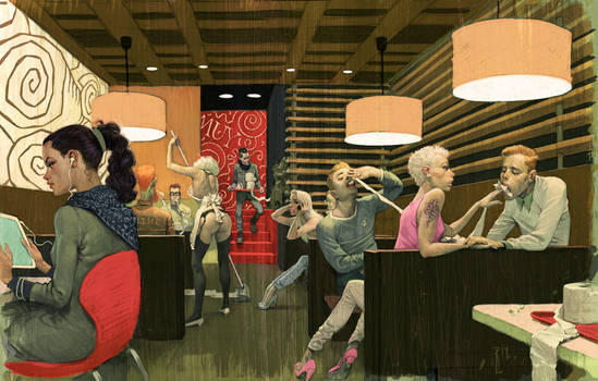 Silk food by Waldemar-Kazak