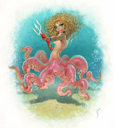 octohunter by Waldemar-Kazak