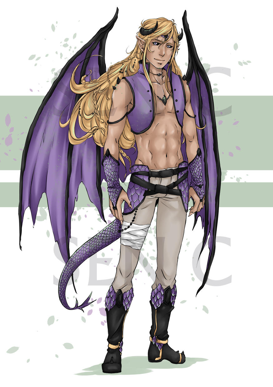 Dragon Adoptable by cross-works