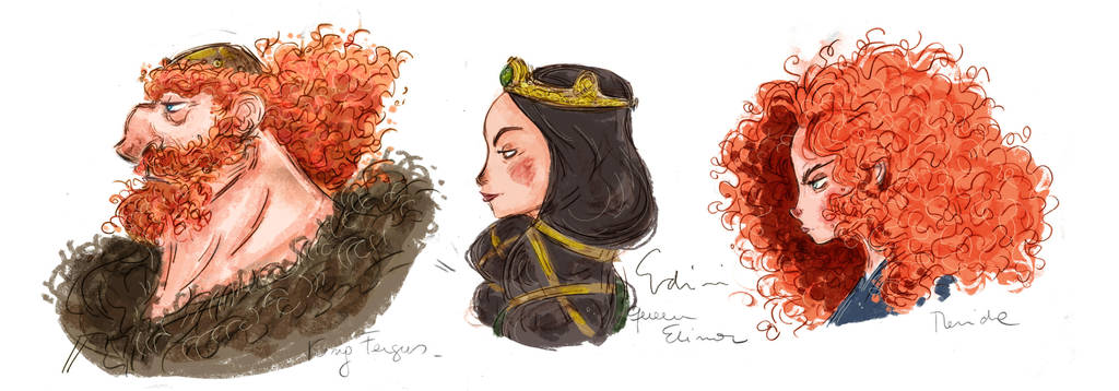 Brave Family by samycat