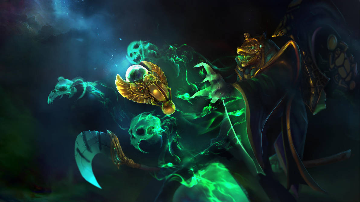 Dota 2 - Necrophos set Loading screen by TrungTH