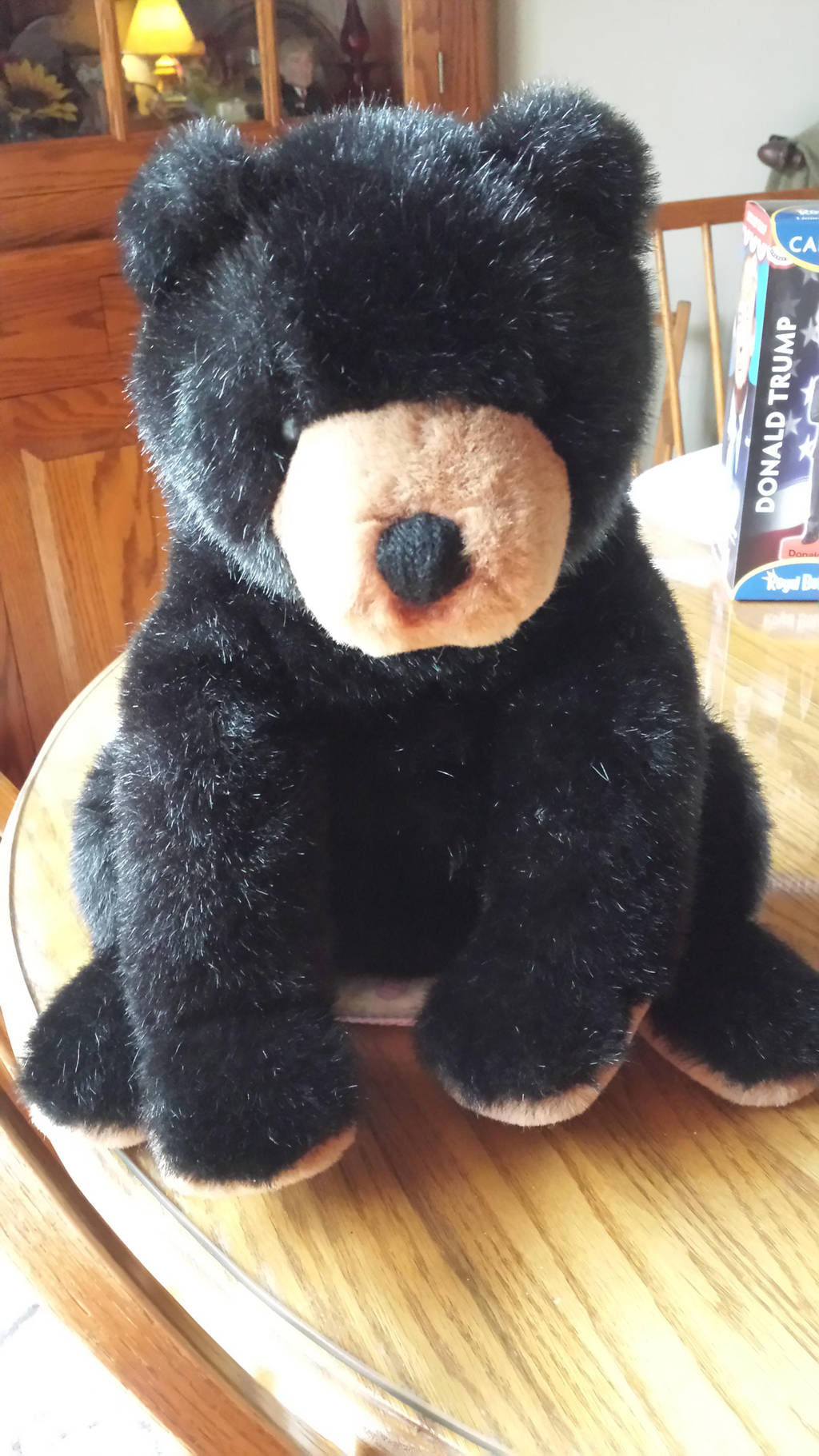 Douglas Black Bear plush 1989 by TwinTowergal on DeviantArt