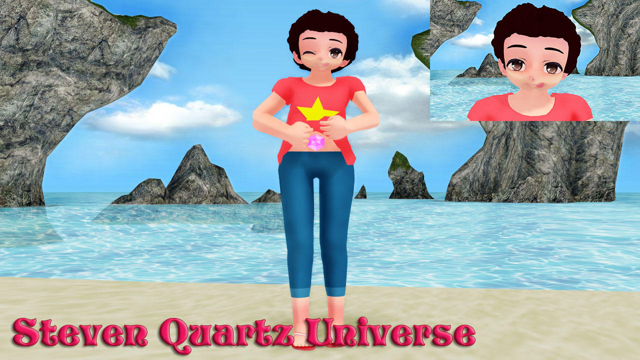 Steven Quartz Universe MMD Model DL by Allena-Frost-Walker