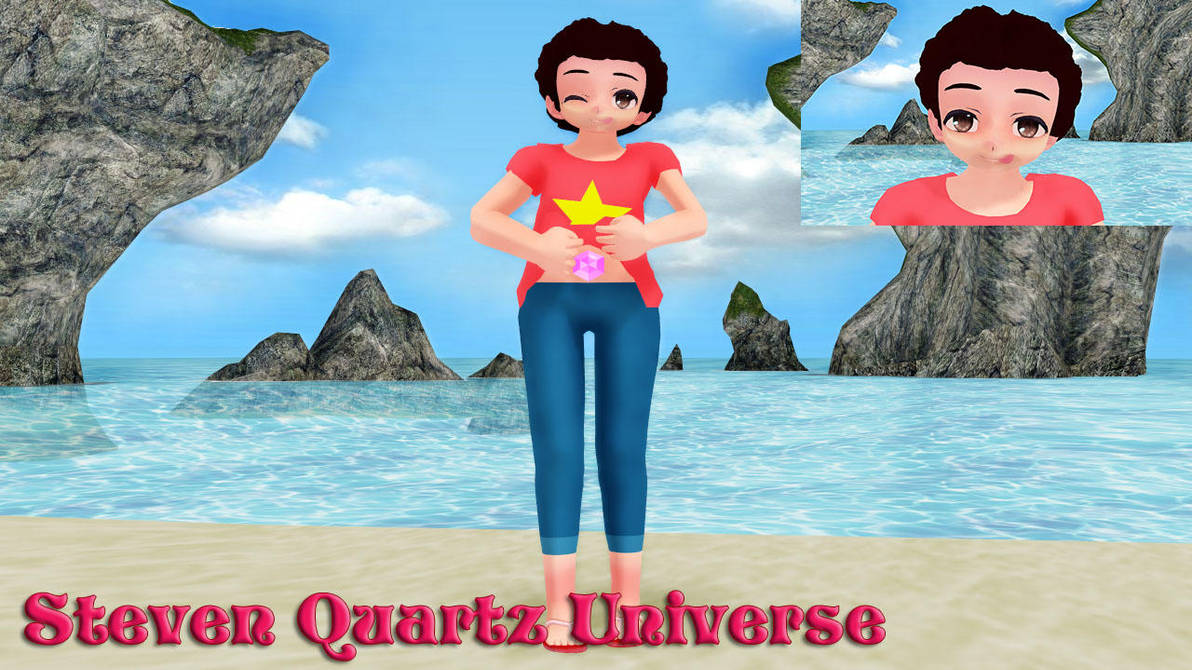 Steven Quartz Universe MMD Model DL by Allena-Frost-Walker