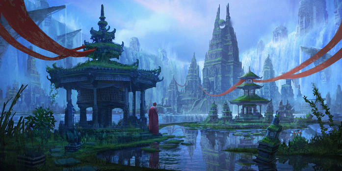 Atlantis Before the Fall by eddie-mendoza