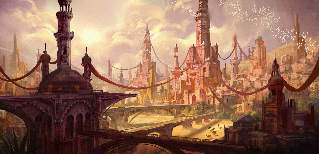 The Oasis Empire by eddie-mendoza