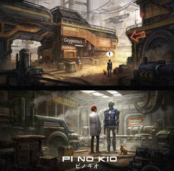 Post-apocalyptic Pinocchio by eddie-mendoza