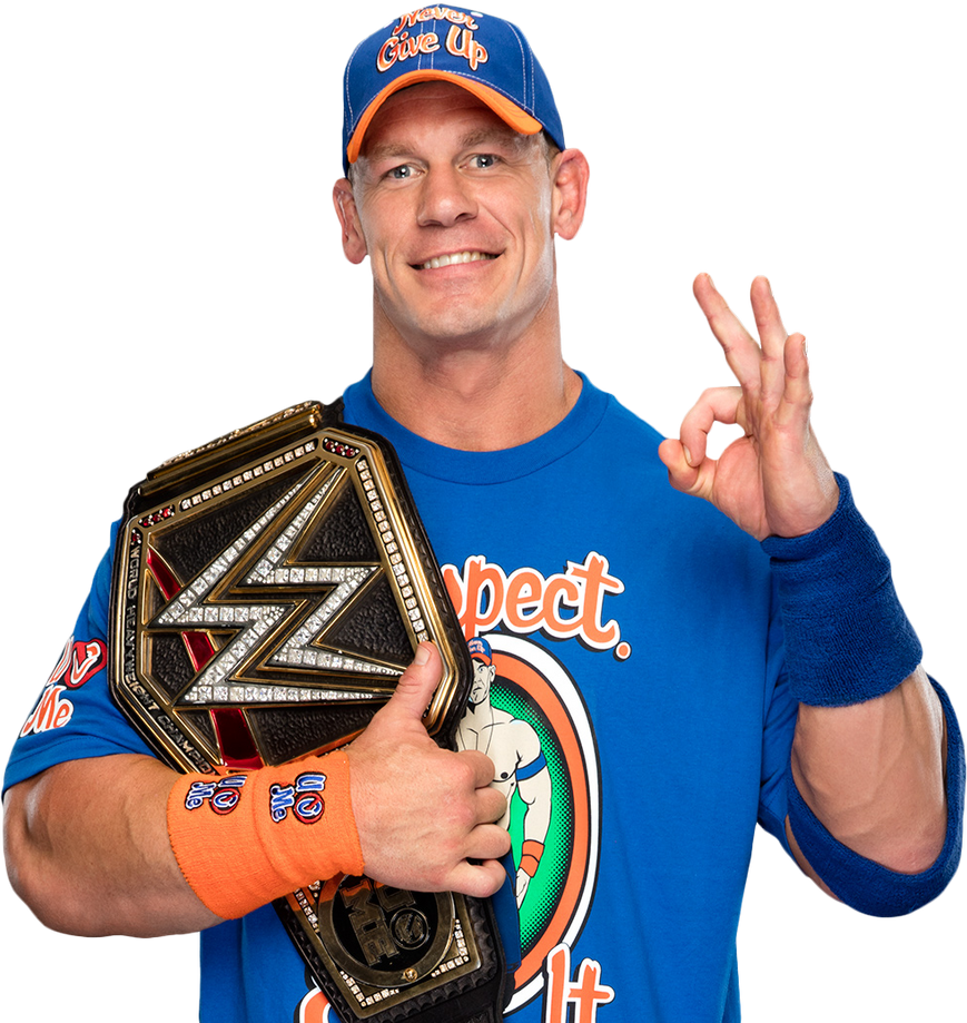 John Cena 2017 WWE Champion SDLIVE PNG by ...