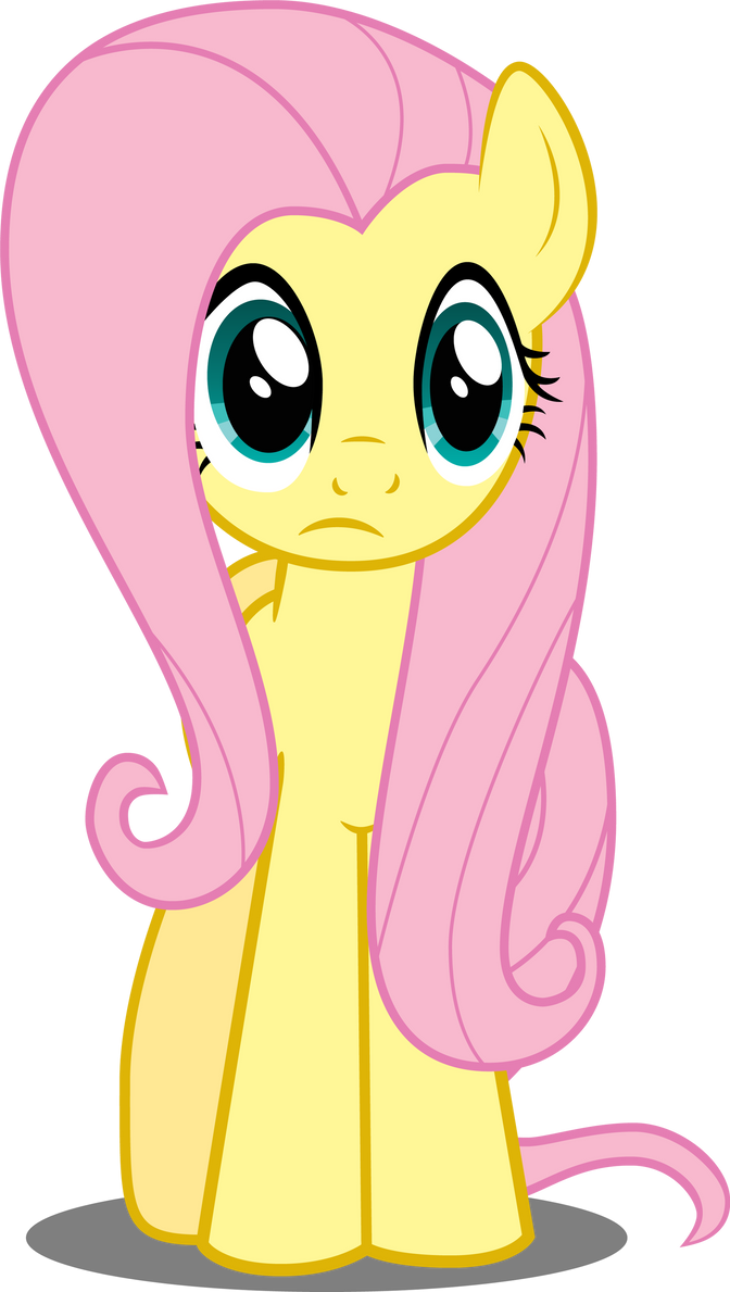 Fluttershy in perplexity by Felix-KoT