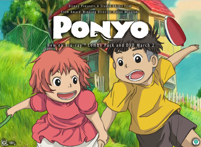 Ponyo to Sosuke by mag-ni