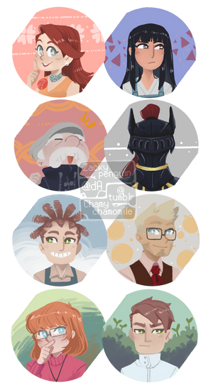 :B-I: NPC Pile-up by Chamychameleon :B-I: NPC Pile-up by Chamychameleon