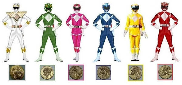 Mighty Morphin Thunder Rangers by Greencosmos80 on DeviantArt