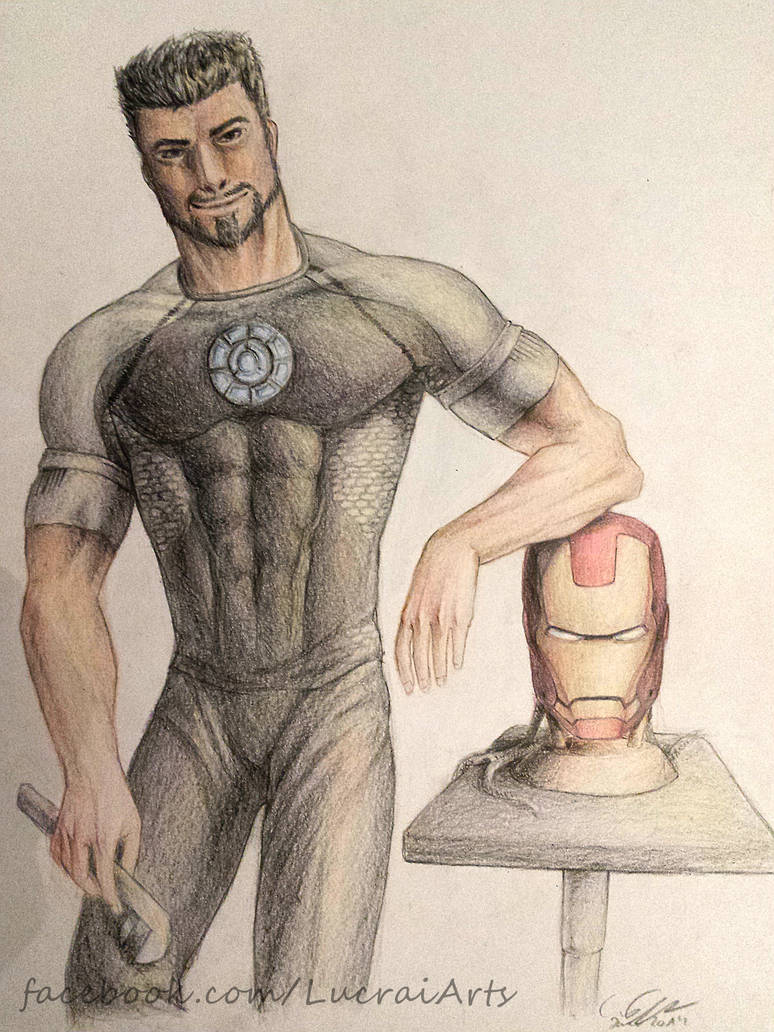 The great Tony Stark by Lucrai-Arts