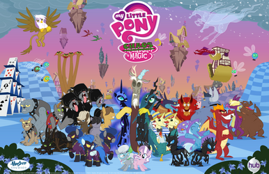 Chaos Poster - All sizes in the description by MLP-Vector-Collabs