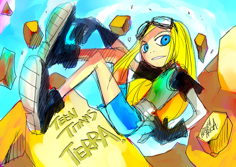 deviantart teen titans terra Deviantart teen titans terra
