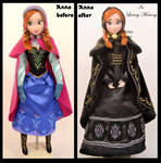 repainted ooak in loving memory anna doll. by verirrtesIrrlicht