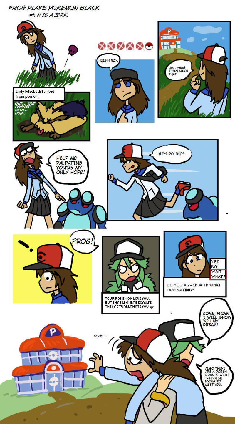 Frog Plays Pokemon Black 1 by PToG