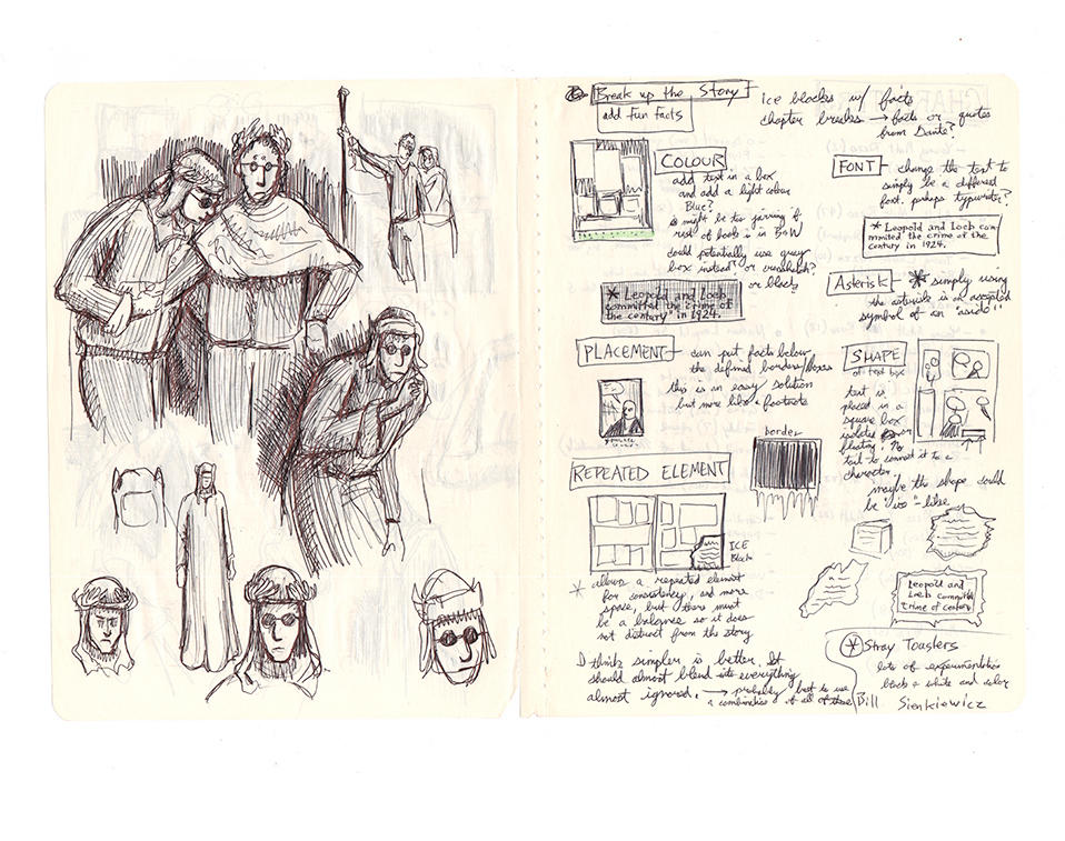 Sketchbook page by TheHuntingAccident
