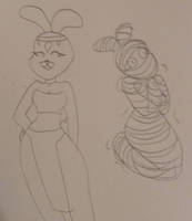 Queen Felicie and Sorceress Margo's Mummification by PeteDRaptor on ...