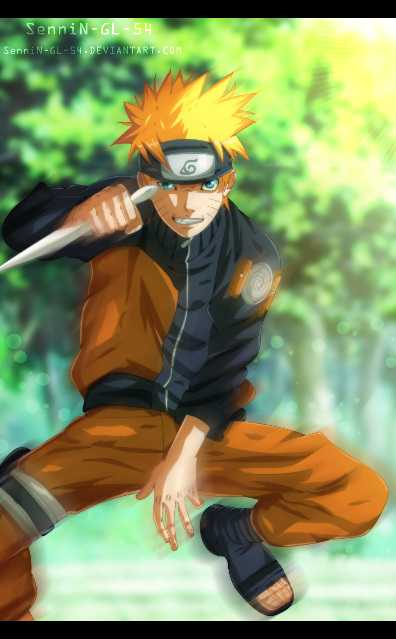 uzumaki naruto by SenniN-GL-54
